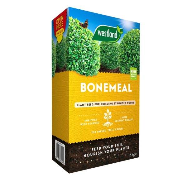 Westland Bone Meal 1.5kg natural root fertiliser enriched with seaweed