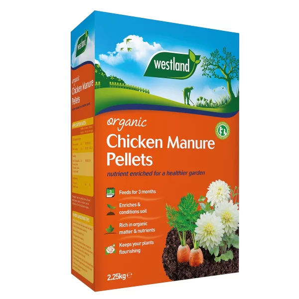 Westland Chicken Manure Pellets 2.82kg 25 percent extra free
